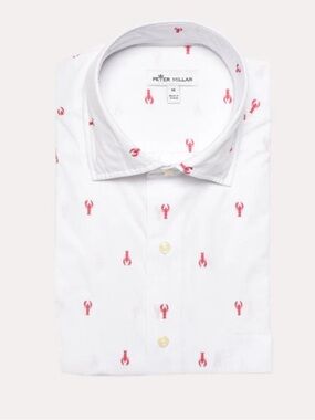 Peter Miller Men's Main Squeeze Short Sleeve Sport Shirt size large